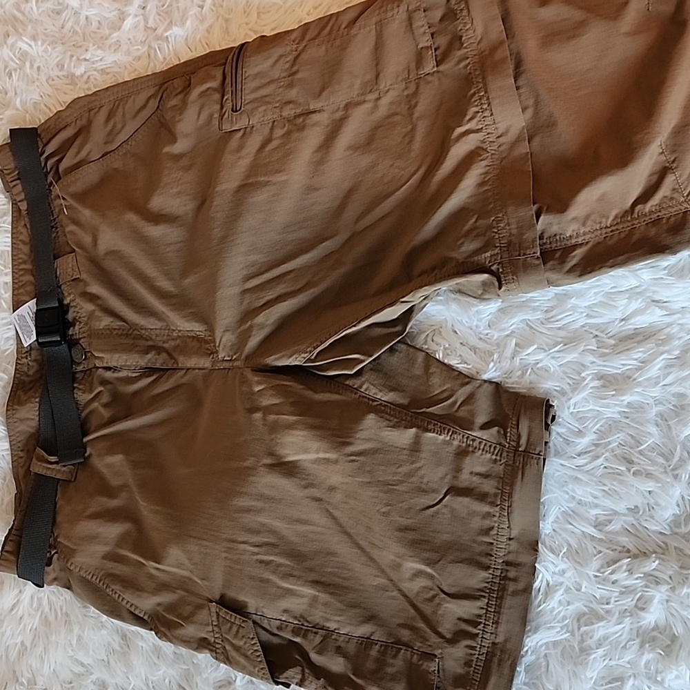 Columbia Brown Cargo Short And Pants Sun Protections